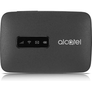 Router Hotspot Alcatel 4G LTE MW40 GSM Up to 15 WiFi Users MW40CJ (Black)
