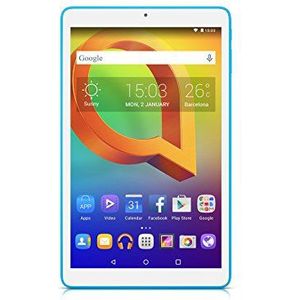 Alcatel 8079-2DALWE1 A3 (10) Tablet PC (AMD A4 Cortex-A7, 64 GB harde schijf, 1 GB RAM, Android 5.0) wit