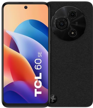TCL 60 SE - Smartphone - Zwart - 512 GB - 6,7 inch - Dubbele SIM - 4G