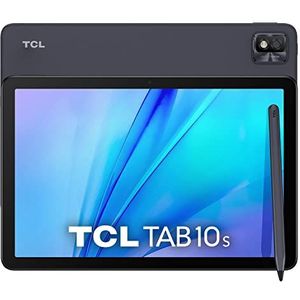 TCL TAB 10S Wi-Fi Tablet 10,1 inch FHD, pen inbegrepen, Octa-Core, 3 GB RAM, 32 GB uitbreidbaar geheugen voor MicroSD, 8000 mAh, Android 10, grijs [Italië]