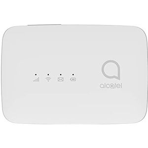 Alcatel Link Zone MW45V2 mobiele modem 4G, LTE (CAT.4), wifi, hotspot voor maximaal 15 gebruikers, batterij 2150 mAh, wit [Italië]