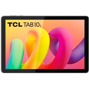 TCL TAB 10L Wi-Fi Tablet (10,1 inch) HD, Quad-Core, 2 GB RAM, 32 GB uitbreidbaar geheugen voor MicroSD, 4080 mAh, Android 11, Prime Black [Italië]