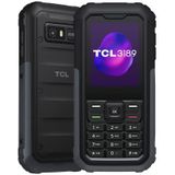 TCL 3189 - Mobiele Telefoon - Zwart en Grijs - IP68 - Waterdicht en Schokbestendig