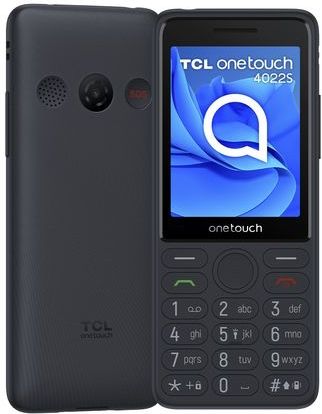 TCL - Onetouch 4022s - Toetsenmobiel - Zwart - Dual-SIM - Bluetooth