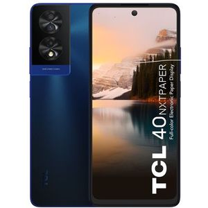 TCL - 40 NXTPAPER - Smartphone - Blauw - 256 GB - Dubbele SIM