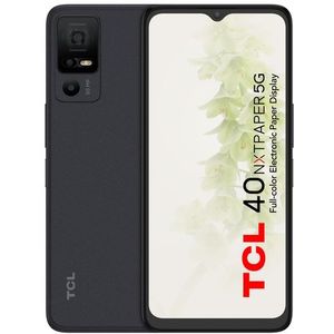 TCL - 40 NXTPAPER 5G - Mobiele Telefoon - Starlight Black - 6GB-256GB