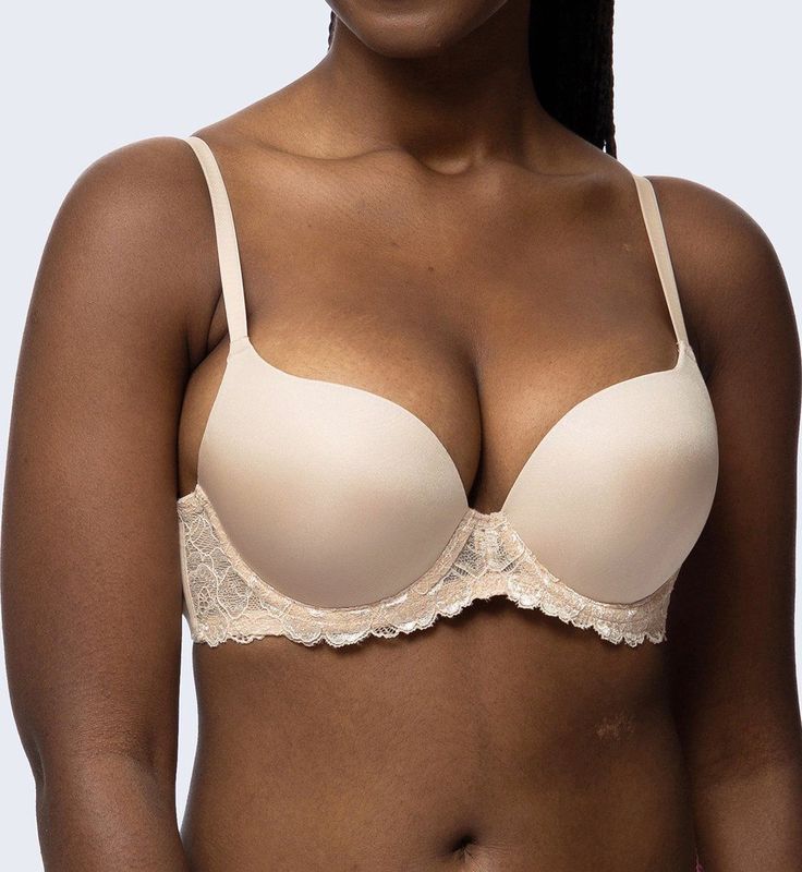 Dorina - Push Up BH - Zwart - 84% Polyamide 16% Elastomeer