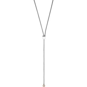 Esprit ESNL00422280 Twine collier - Staal - Zilverkleurig