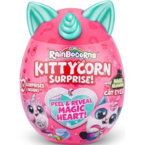ZURU Rainbocorns Kittycorn Surprise - Roze - Verrassingsei - 18x12 cm