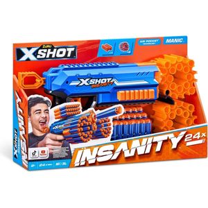 Zuru X-Shot Insanity Manic Blaster + 24 Darts