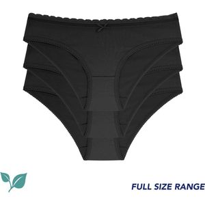 Dorina - Naomi - Hipster - Ivoor Beige Roze Grijs Zwart - Biologisch Katoen - Driedelige Set