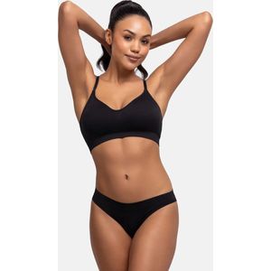 Dorina Bralette met vulling Revive Bh topje met spaghetti bandjes zonder beugel Zwart