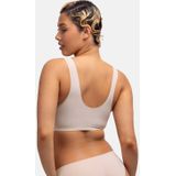 Dorina - Bralette Airlite Eco - Naadloze BH - Huidskleur - 88% Gerecycled Polyamide