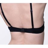 Dorina - Push up / Plunge BH - Wit - Kanten BH Band - 3/4 Cup - Decollete BH