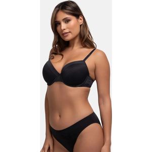 Dorina - Louise - T-shirt BH - Beige/Grijs - 2-Pack, Voorgevormd, Beugel, Microfiber