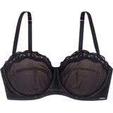 Dorina - Addison - Balconette BH - Beige - Niet Voorgevormd - Met Beugel - Zonder Vulling