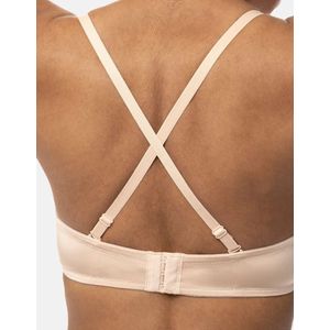 Dorina Balconette BH Strapless Michelle Bh met verwijderbare bandjes Wit Zwart Beige