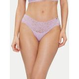 Dorina - Lana-d-3pp - Damesslip - Paars/beige/ivoor