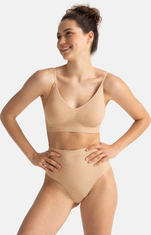 Dorina sterk Corrigerende hoge string Absolute Sculpt High Control Beige