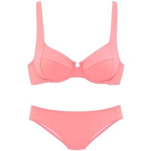 Look - Beugelbikini - Peach - Recycling-Polyamide
