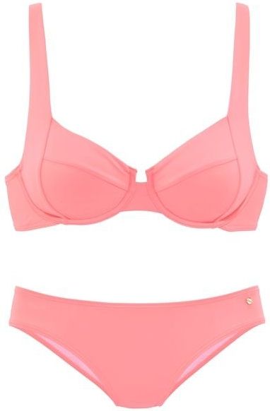 Look - Beugelbikini - Peach - Recycling-Polyamide