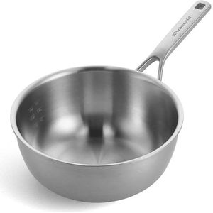 KitchenAid - Conische Sauteuse - Multi-Ply RVS - Ø24cm - 3.7L