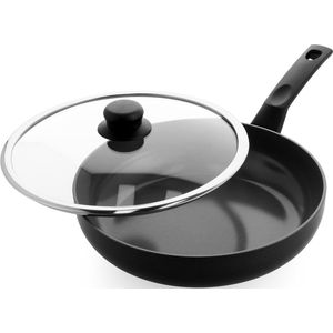 BK - Easy Basic - Hapjespan - Zwart - Aluminium - 28 cm