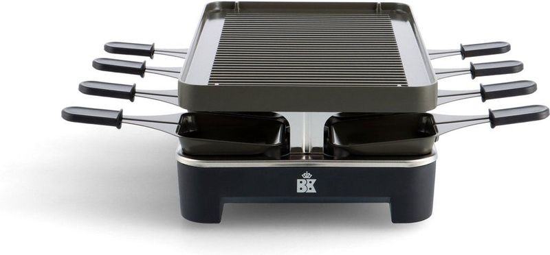 BK Connect - Gourmetstel - gourmet & pannekoeken - afneembare en omdraaibare plaat - 8 personen -PFAS-vrij
