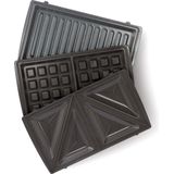 BK Grill 3-in-1 - Tosti, Wafel en Panini - PFAS-vrij