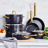 Greenpan Padova Pannenset 6-delig Zwart