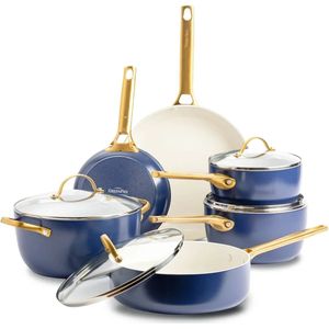 Greenpan Padova Oxford Blue Pannenset 10 delig