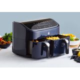 BK - Supreme XXXL Airfryer - 9L - PFAS Vrij - Dubbele Mand 3L + 6L
