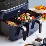BK - Supreme XXXL Airfryer - 9L - PFAS Vrij - Dubbele Mand 3L + 6L