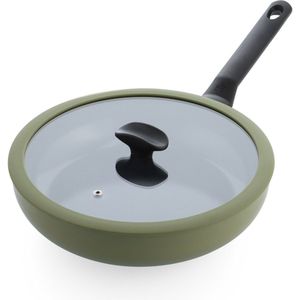 Zanetti, Universeel Deksel, Glazen Deksel Voor Potten En Pannen Hittebestendige Siliconen Rand Geschikt Diameter 16 Cm 18 20 Cm 753139795