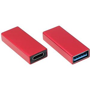 2 x USB C-aansluiting naar USB 3.0 adapter voor laptop/pc, tablet, telefoon, oplader, hoofdtelefoon, harde schijf, 5 Gbit/s