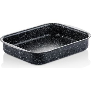 Westinghouse Ovenschaal Braadslede - Ø 25 cm - Zwart Marmer - Kerstdiner