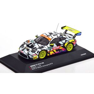 Porsche 911 GT3 R No.69, ADAC GT Masters Nürburgring 2019 ""Iron Force"" Holzer/Luhr 1-43 Ixo Models