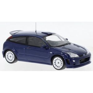 IXO Ford Focus RS 1999 - Blauw - 1/43