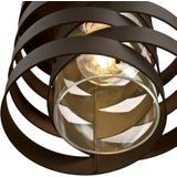 63693 hanglamp van Westinghouse Lighting voor binnen, uitvoering in geolied brons met helder glas