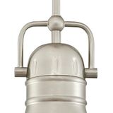 Westinghouse Lighting lamp, glas/metaal, 50 W, geborsteld nikkel.