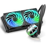 Sapphire Nitro+ S240-A AIO CPU KOOLER VLOEISTOF, CPU waterkoelers, Zwart