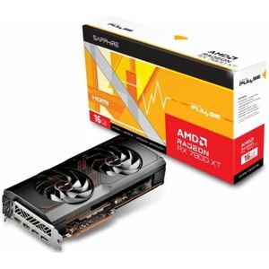 Sapphire Pulse AMD Radeon RX 7800 XT - Videokaart - 16GB GDDR6 - PCIe 4.0 - 2 x HDMI - 2x DisplayPort