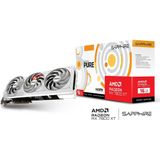 SAPPHIRE Radeon RX 7800 XT PURE GAMING OC 16G grafische kaart RDNA 3, GDDR6, 2x DisplayPort, 2x HDMI 2.1