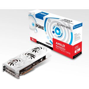 SAPPHIRE Radeon RX 7900 GRE PURE GAMING OC 16GB grafische kaart 2x HDMI, 2x DisplayPort, RDNA 3