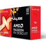 Sapphire - Pulse AMD Radeon RX 9060 XT - Videokaart - 16GB - GDDR6 - PCIe 5.0