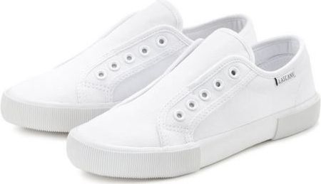 LASCANA Sneaker, Slipper, Halbschuh, Slip-On-Sneaker bequem zum Reinschlüpfen, Slip-Ons