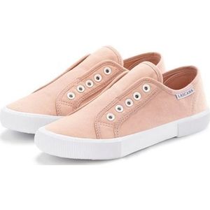 Lascana Sneakers - Rosé - Slip-On - Comfortabel - Laag