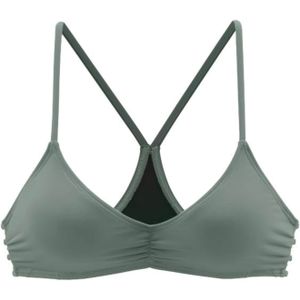 Unikleur - Olijf - Bralette - Verwijderbare Softcups - Zonder Beugels