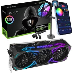 KFA2 GeForce RTX 4080 Super SG 1-Click OC - Videokaart - 16GB GDDR6X - PCIe 4.0 - 1x HDMI - 3x DisplayPort