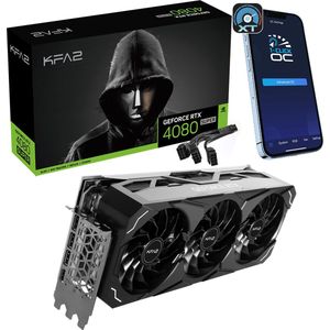 KFA2 GeForce RTX 4080 Super ST 1-Click OC - Videokaart - 16GB GDDR6X - PCIe 4.0 - 1x HDMI - 3x DisplayPort